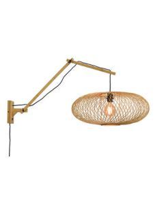 Wandlamp Cango naturel L