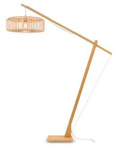 Vloerlamp Bromo naturel L