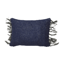 Kussen Yamp 35x50cm Blauw/ Grijs