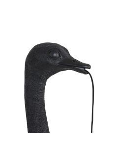 Wandlamp Ostrich matt black