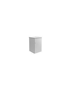 ContainerBox Alex Variant 1 zijwanden zilver metallic, deur en dak in zilver metallic