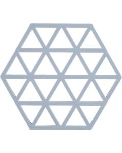 Onderzetter Triangles blauw