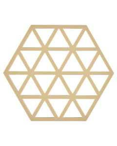 Onderzetter Triangles beige