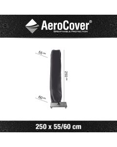 AeroCover parasolhoes zweefparasol 250x55/60cm