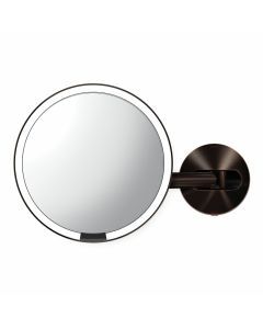 Spiegel Sensor met Wandbevestiging Netstroom Brons