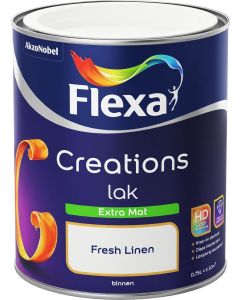 Creations lak binnen fresh linen extra mat 750 ml