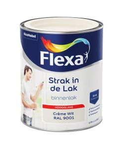 Strak in de lak binnenlak hg creme wit 750 ml