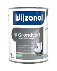 Grondverf alkyd wit 1 l