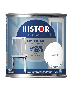 Perfect Finish houtlak zg white 250 ml