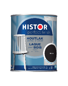 Perfect Finish houtlak zg black 750 ml