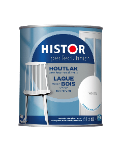 Perfect Finish houtlak zg white 750 ml