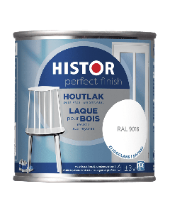 Perfect Finish houtlak zg RAL 9016 250 ml