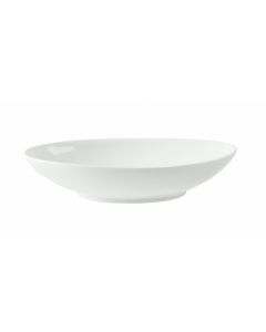 Serveerbord ovaal wit 23 cm