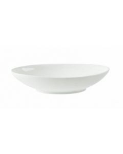 Serveerbord ovaal wit 25,5 cm