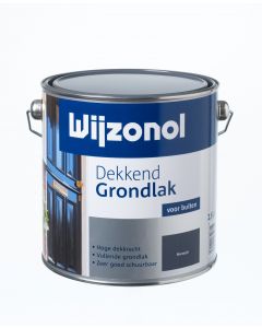 Grondlak dekkend zg wit 2,5 l