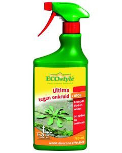 Ecostyle ultima onkruid/mos bestrijder spray 750 ml