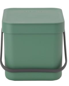 Sort & Go afvalemmer 6 l groen