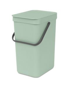 Afvalemmer Sort & Go 12 l jade groen