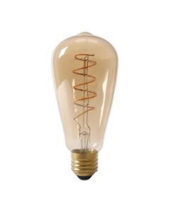 LED volglas Flex filament rustieklamp goud
