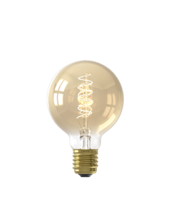 LED volglas Flex filament globelamp goud