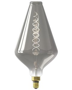 XXL Vienna Led lamp 220-240V 6W 80lm E27 VA188, Titanium 1800K dimbaar