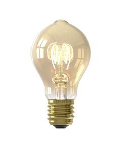 Calex led volglas flex filament standaardlamp 220-240v 55w 470lm e27 a60dr goud 2100k dimbaar