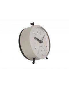 Alarm clock Button warm grey