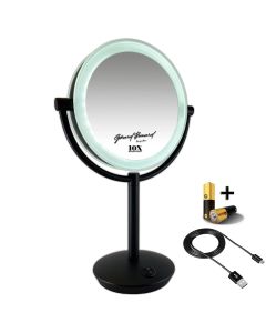 Make-up spiegel knikarm LED 19 cm 10x vergroting