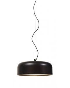 Hanglamp aluminum Marseille rond zwart
