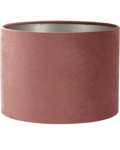 Light & Living Kap cilinder 20-20-15 cm Velours dusky pink