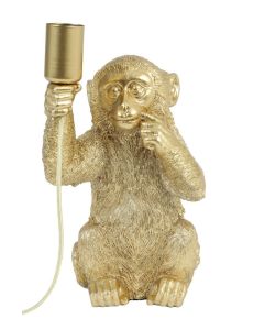 Tafellamp Monkey goud S