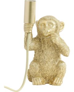 Tafellamp monkey goud