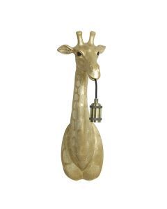 Wandlamp Giraffe gold