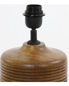 Lampvoet 17x16 cm Paolu hout olie bruin