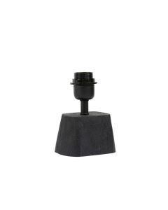 Lamp base 11x9x8 cm kardan wood matt black