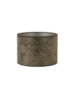 Shade cylinder 30-30-21 cm ELODI bronze