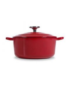 Braadpan Bourgogne 20 cm rood