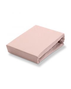 Hoeslaken Jersey Supreme split-topper sepia pink