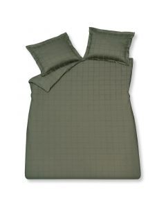 Dekbedovertreksetset Home 78 sage green 2-persoons