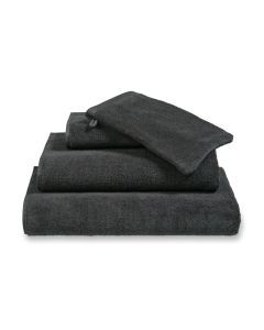 Handdoek Verona plain off black