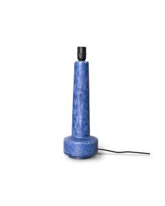 Tafellamp Base Retro stoneware blauw