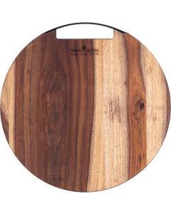 Serveerplank rond 30 cm met handgreep