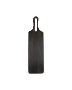 Serveerplank 57x15 cm zwart hout