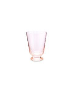 Waterglas Twisted roze