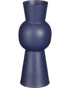 Strada vaas blauw - h20xd8,5cm
