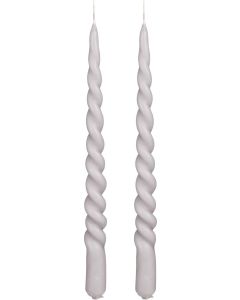 Twist dinerkaars l.grijs 2 stuks - h29xd2,2cm
