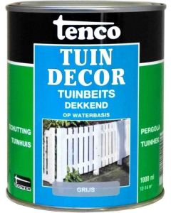 Tuindecor dekkend grijs 1 l