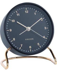 Alarm clock Stylish numbers black