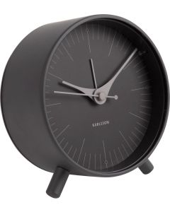 Alarm clock Index metal black