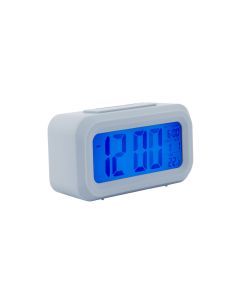 Alarm clock Jolly rubberized ice blue